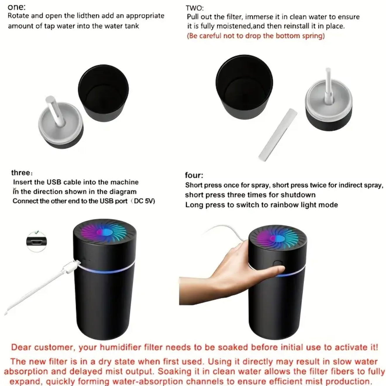 Car Air Freshner & Humidifer