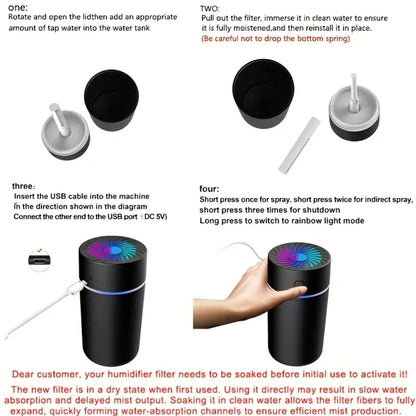 Car Air Freshner & Humidifer